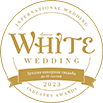 white wedding award